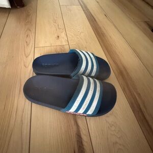 adidas Navy and Teal Athletic Shoe